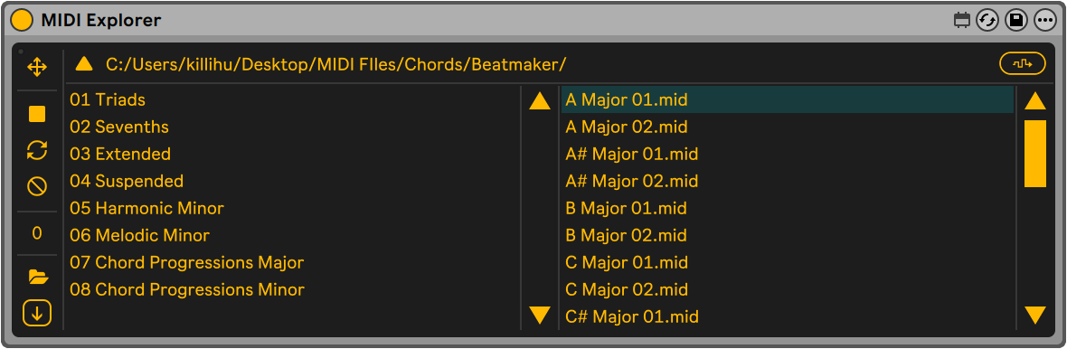 MIDI Explorer