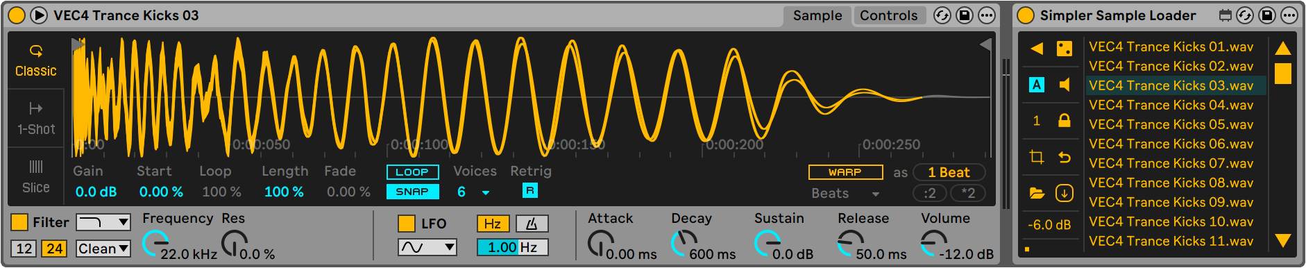 Simpler Sample Loader — Max for Live Device | killihu